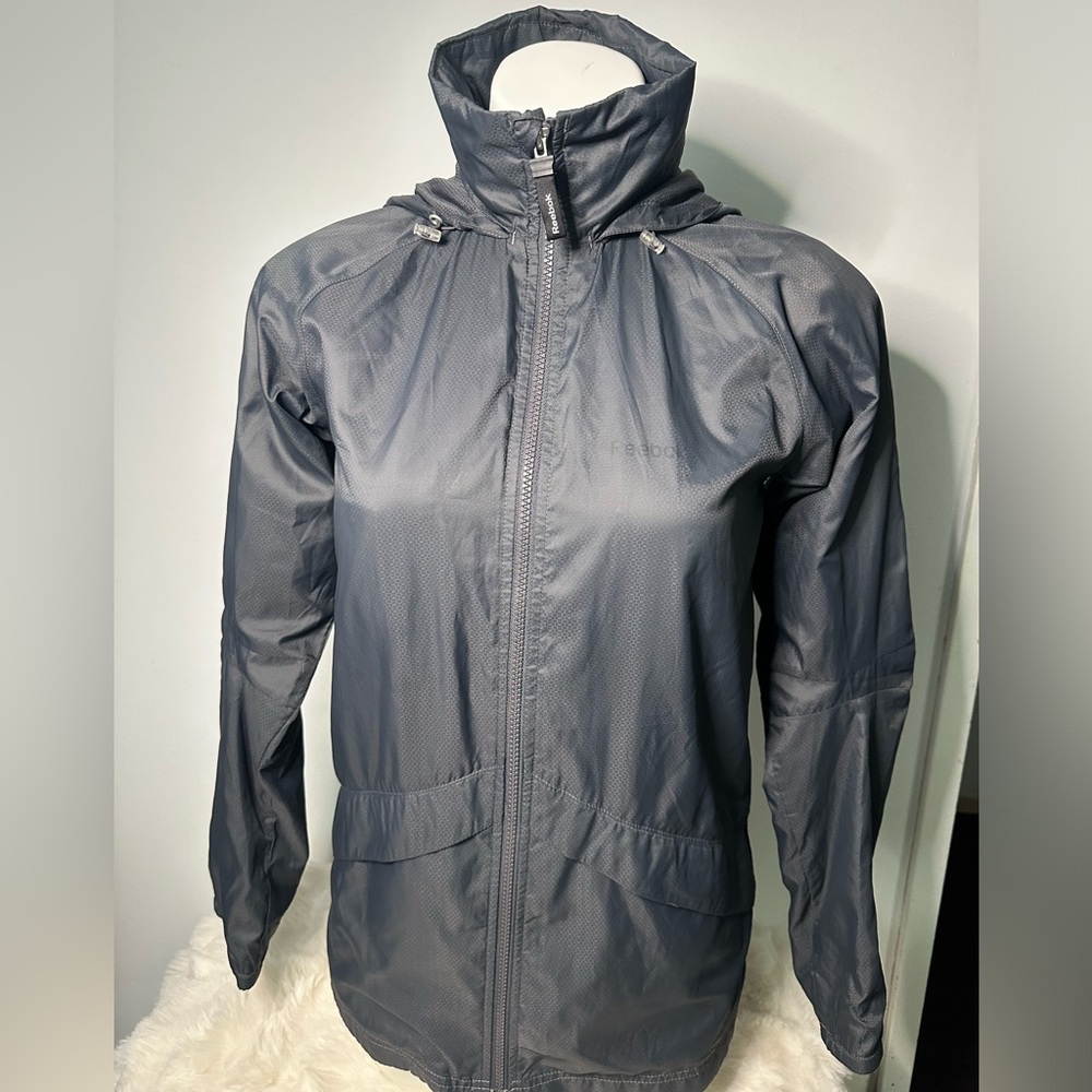 Reebok Charcoal Full-Zip Jacket